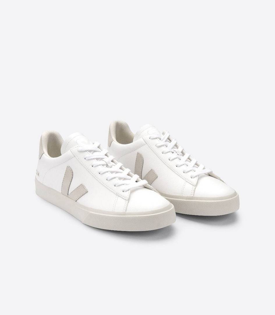 Veja Campo Chromefree Men's Sneakers White Natural | YIH532017