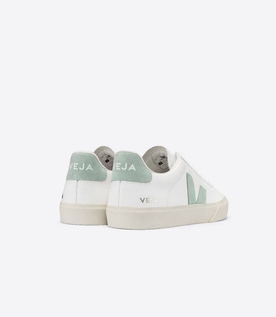 Veja Campo Chromefree Men's Trainers White Matcha | IHZ320847