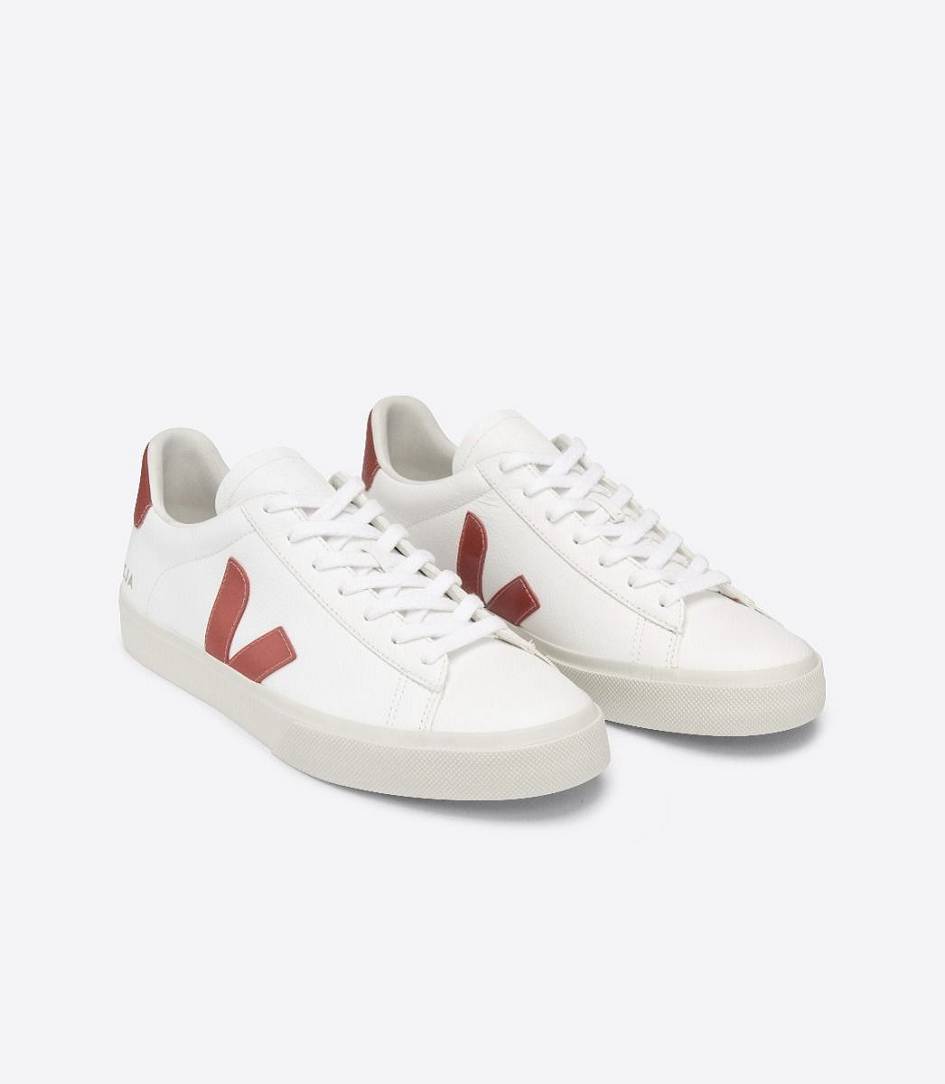 Veja Campo Chromefree Men's Trainers White Rouille | NUD571602