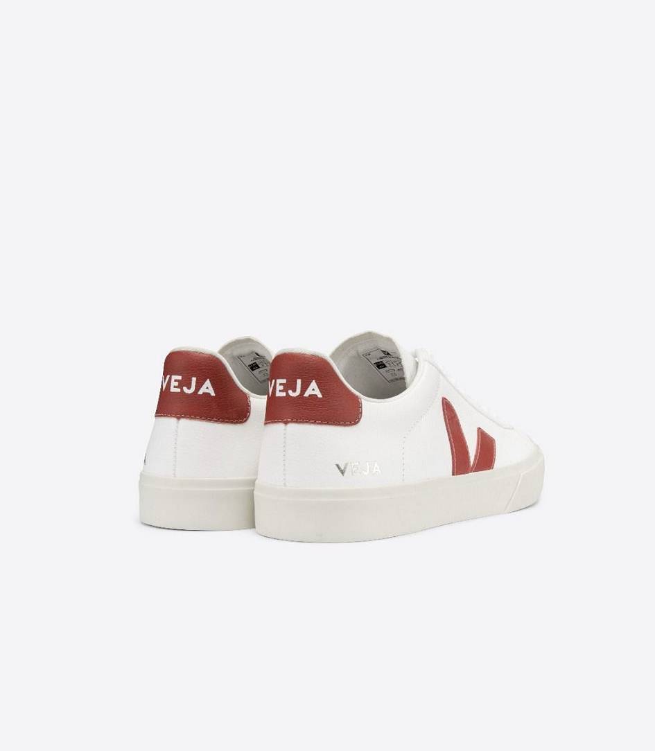 Veja Campo Chromefree Men's Trainers White Rouille | NUD571602