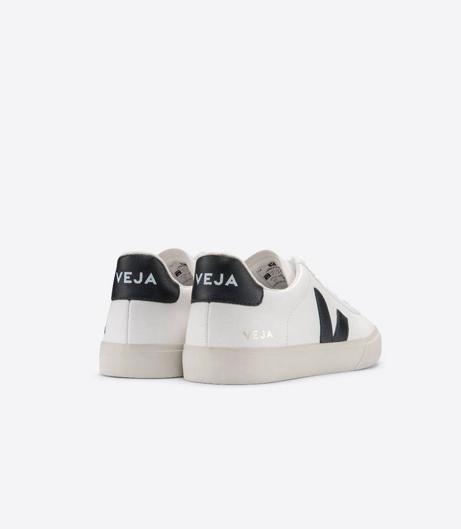 Veja Campo Chromefree Women's Sneakers White Black | JEF356487