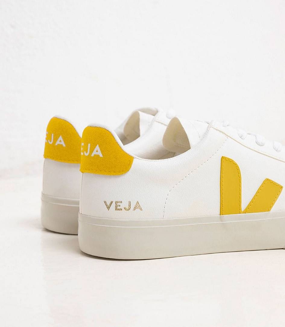 Veja Campo Chromefree Women's Sneakers White Tonic | PHO018973