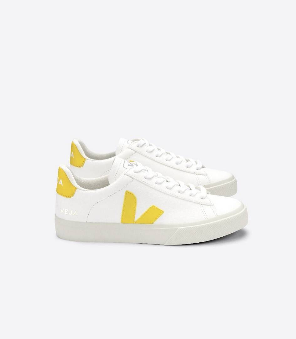 Veja Campo Chromefree Women\'s Sneakers White Tonic | PHO018973