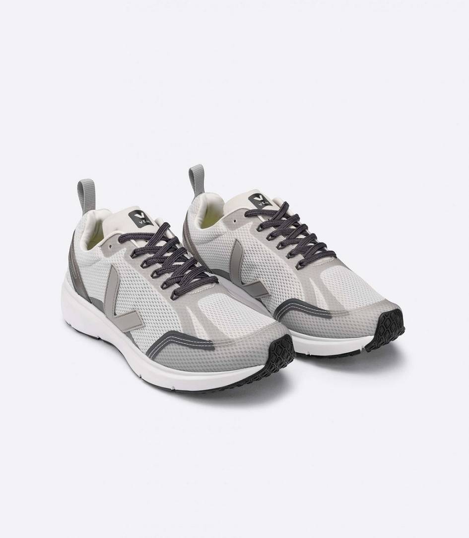 Veja Condor 2 Alveomesh Men's Runners Light Grey/Oxford Grey | OCN510429