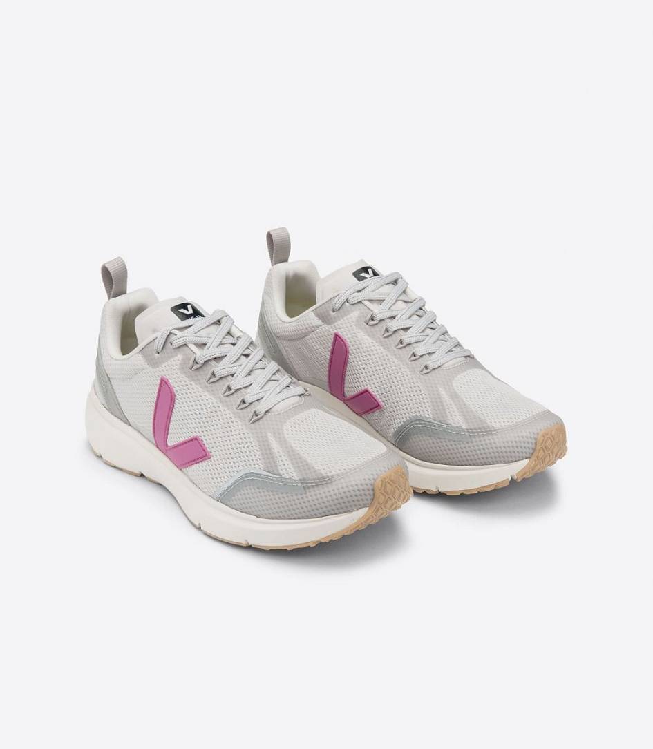 Veja Condor 2 Alveomesh Women's Runners Light Grey/Ultraviolet | KHE134859