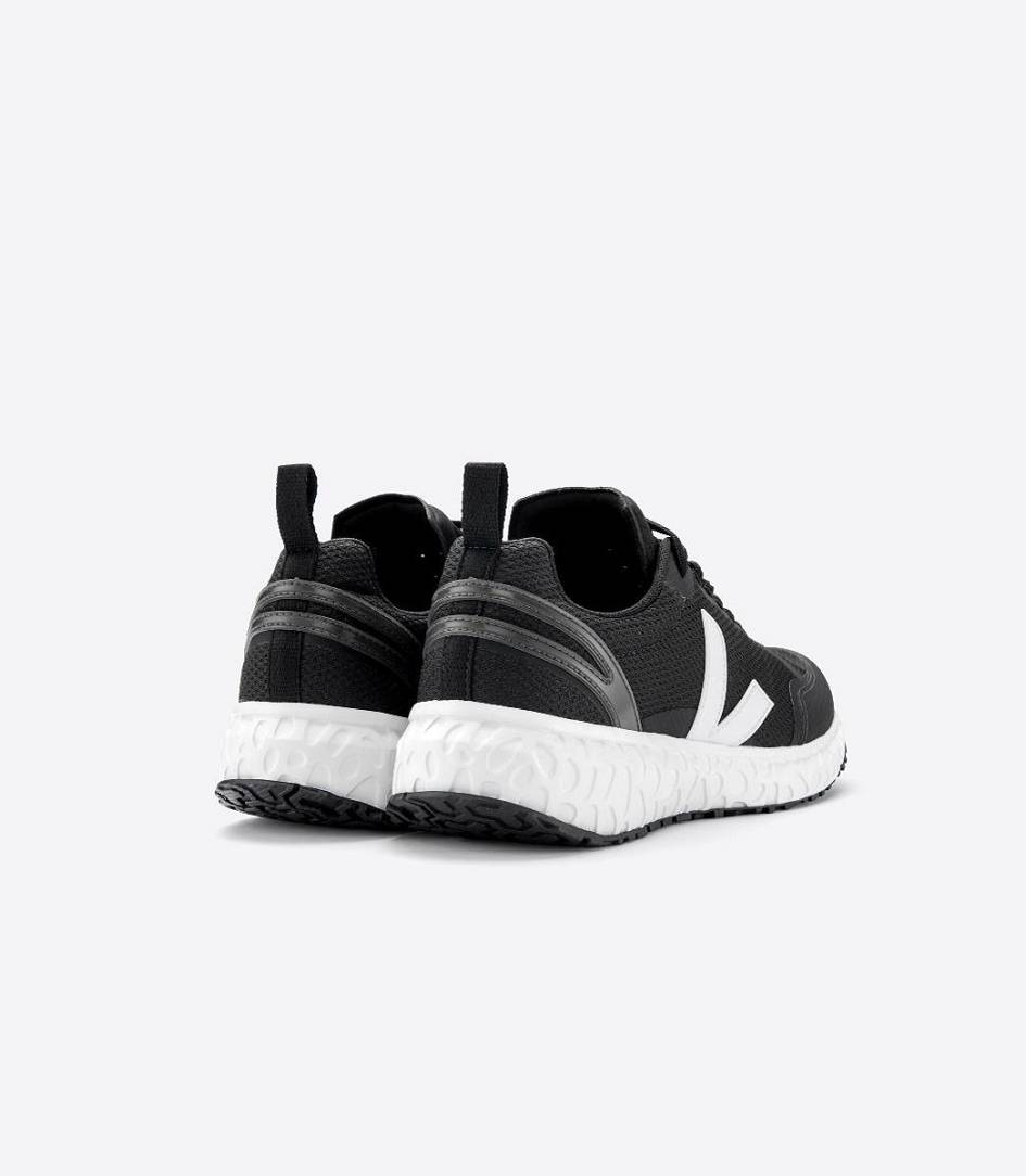 Veja Condor Mesh Men's Runners Black White | TFY483569