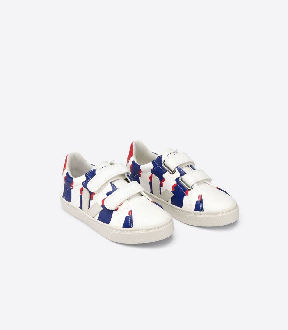 Veja Esplar Chromefree Kids' Trainers Malika-Favre Lips-Multi | RIZ457938