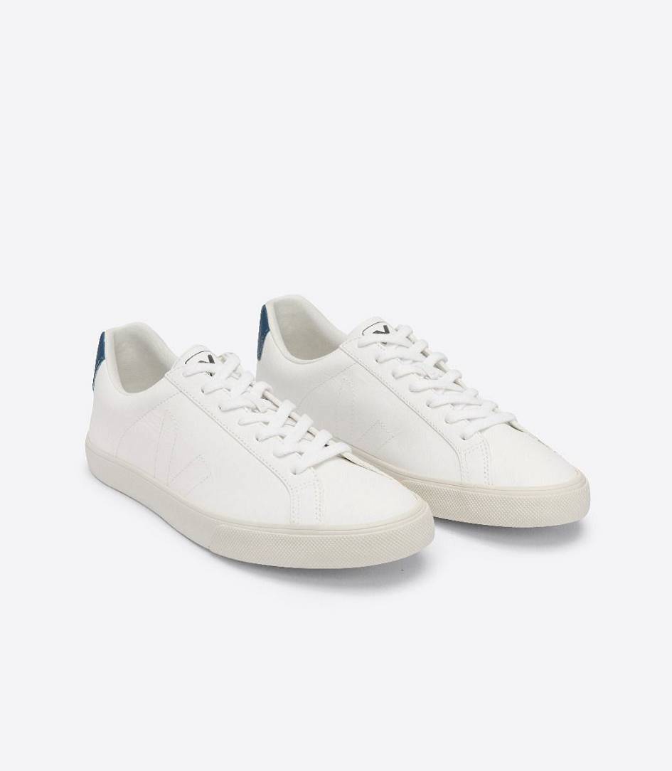 Veja Esplar Chromefree Men's Trainers White Tarmac | XIB320941