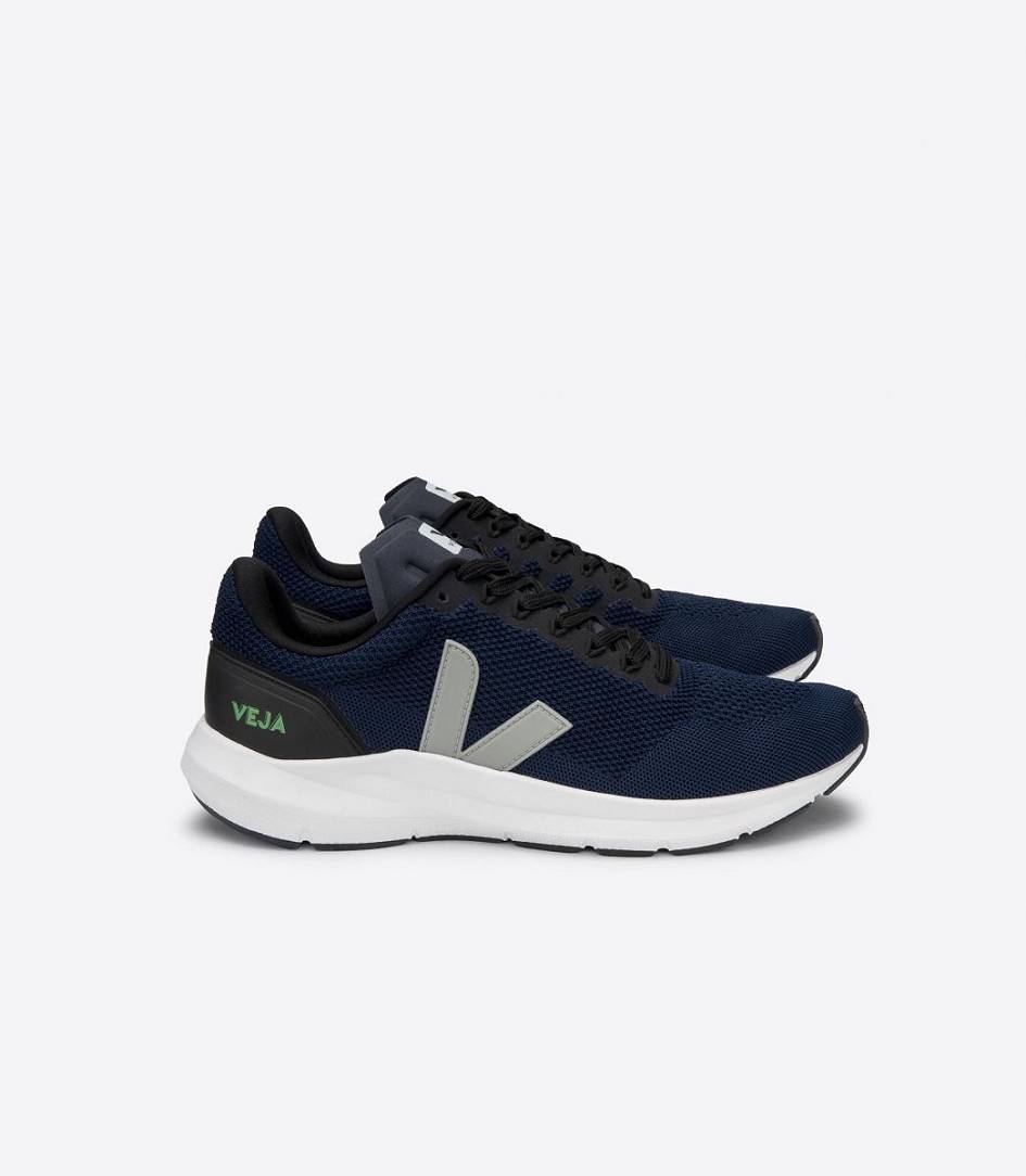 Veja Marlin Lt V Knit Men\'s Runners Nil Oxford Grey | UEG927146