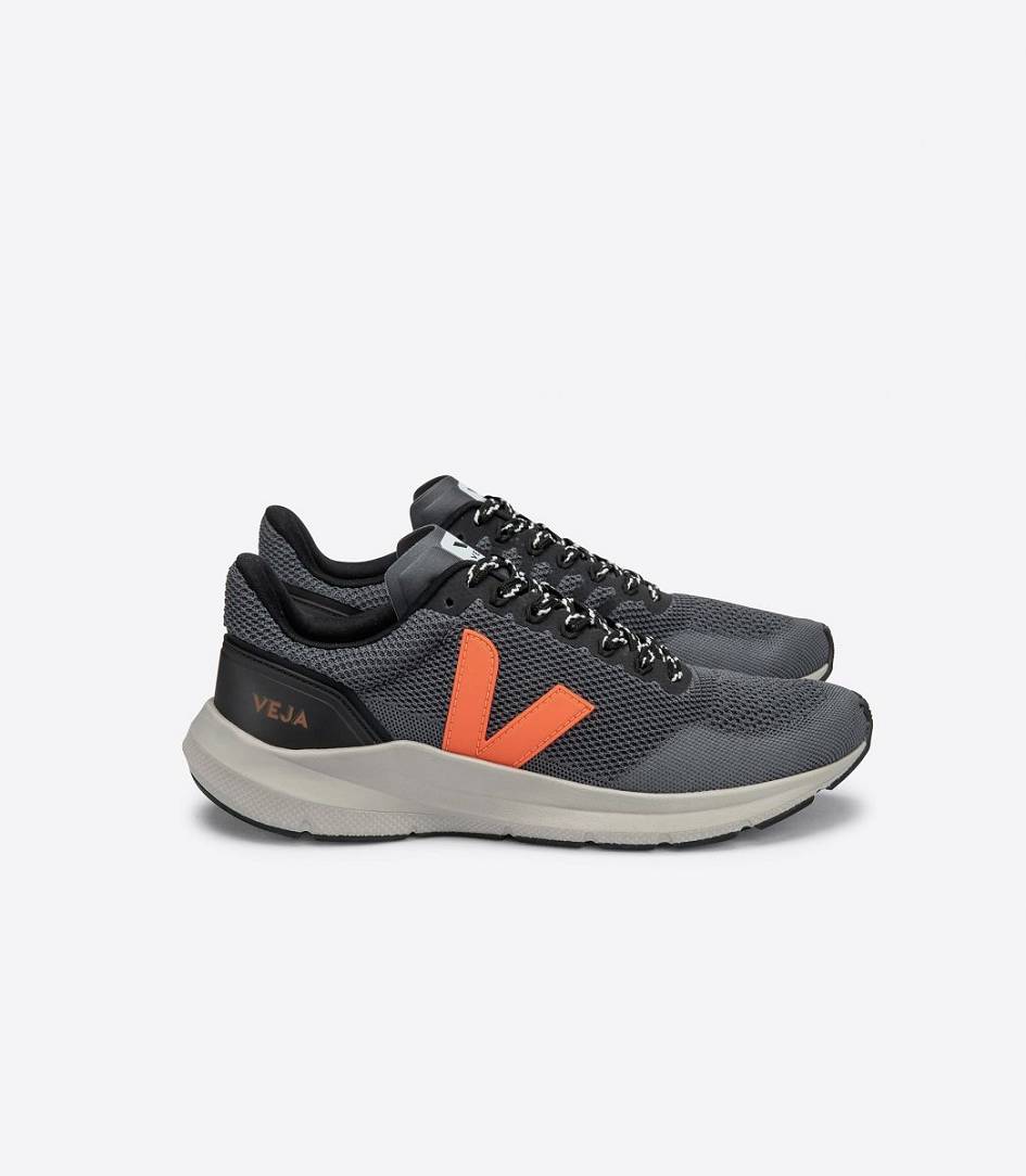 Veja Marlin Lt V Knit Men\'s Runners Storm Orange Fluo | XKU380691