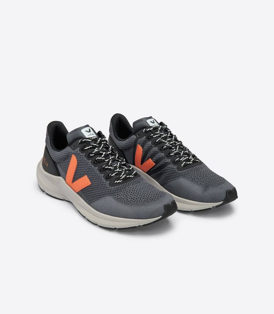 Veja Marlin Lt V Knit Women's Runners Storm Orange Fluo | VBY526713