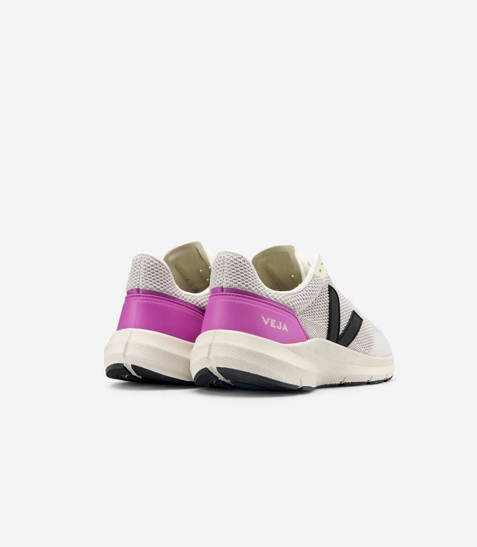 Veja Marlin V-knit Women's Runners Chalk Black Ultraviolet | YFC306784