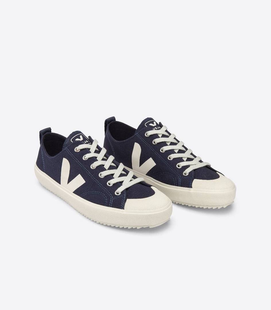 Veja Nova Canvas Men's Trainers Marine Pierre | XCG724851