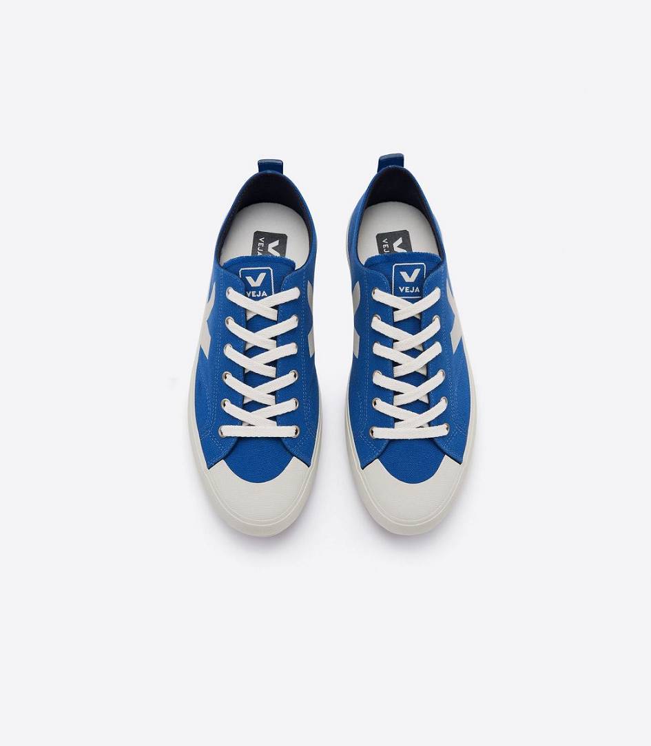 Veja Nova Canvas Women's Trainers Indigo Pierre | GPE549760