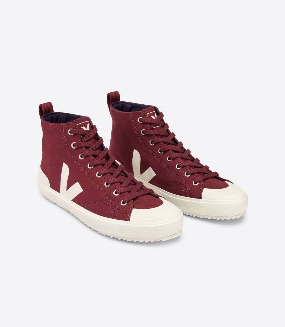 Veja Nova Ht Canvas Men's Sneakers Amarante Pierre | ZHM950823