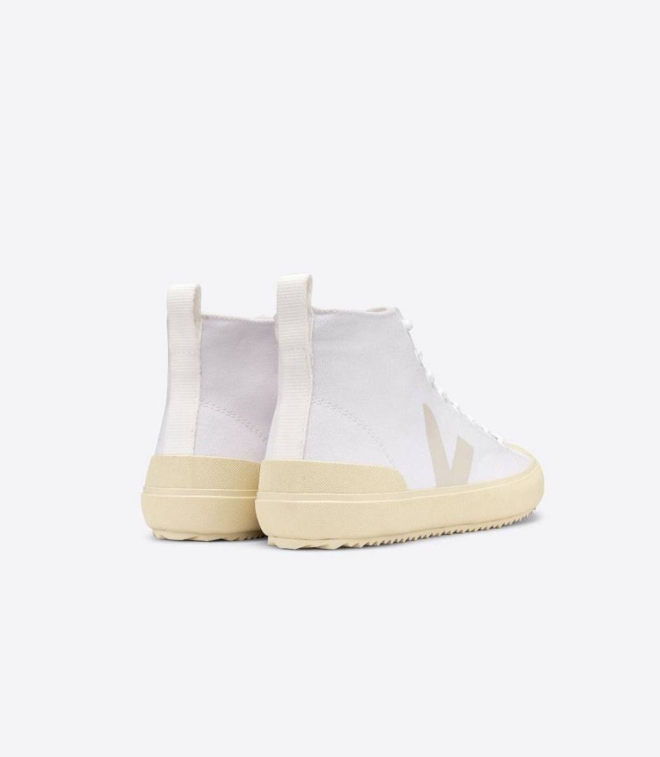 Veja Nova Ht Canvas Men's Sneakers White Butter-Sole | XWI865279