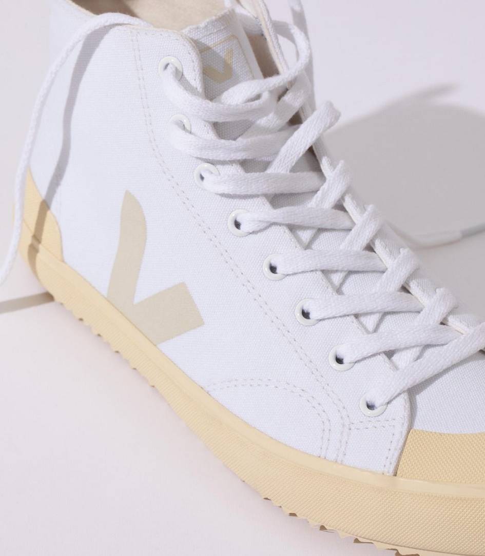 Veja Nova Ht Canvas Men's Sneakers White Butter-Sole | XWI865279