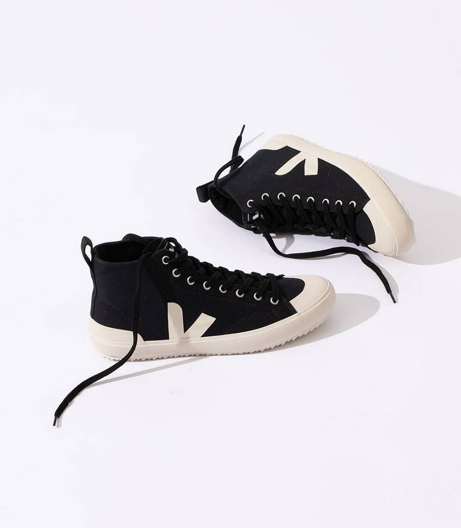 Veja Nova Ht Canvas Men's Trainers Black Pierre | EYN306187