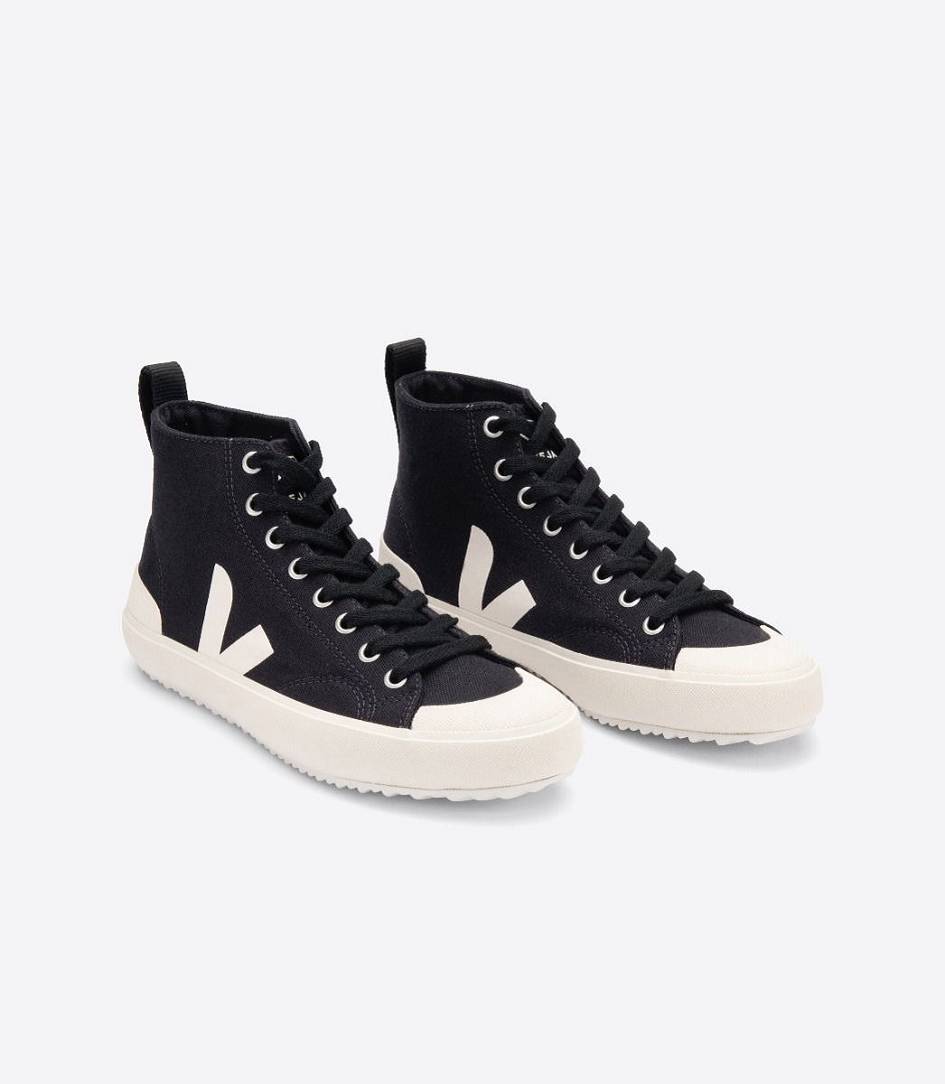 Veja Nova Ht Canvas Men's Trainers Black Pierre | EYN306187