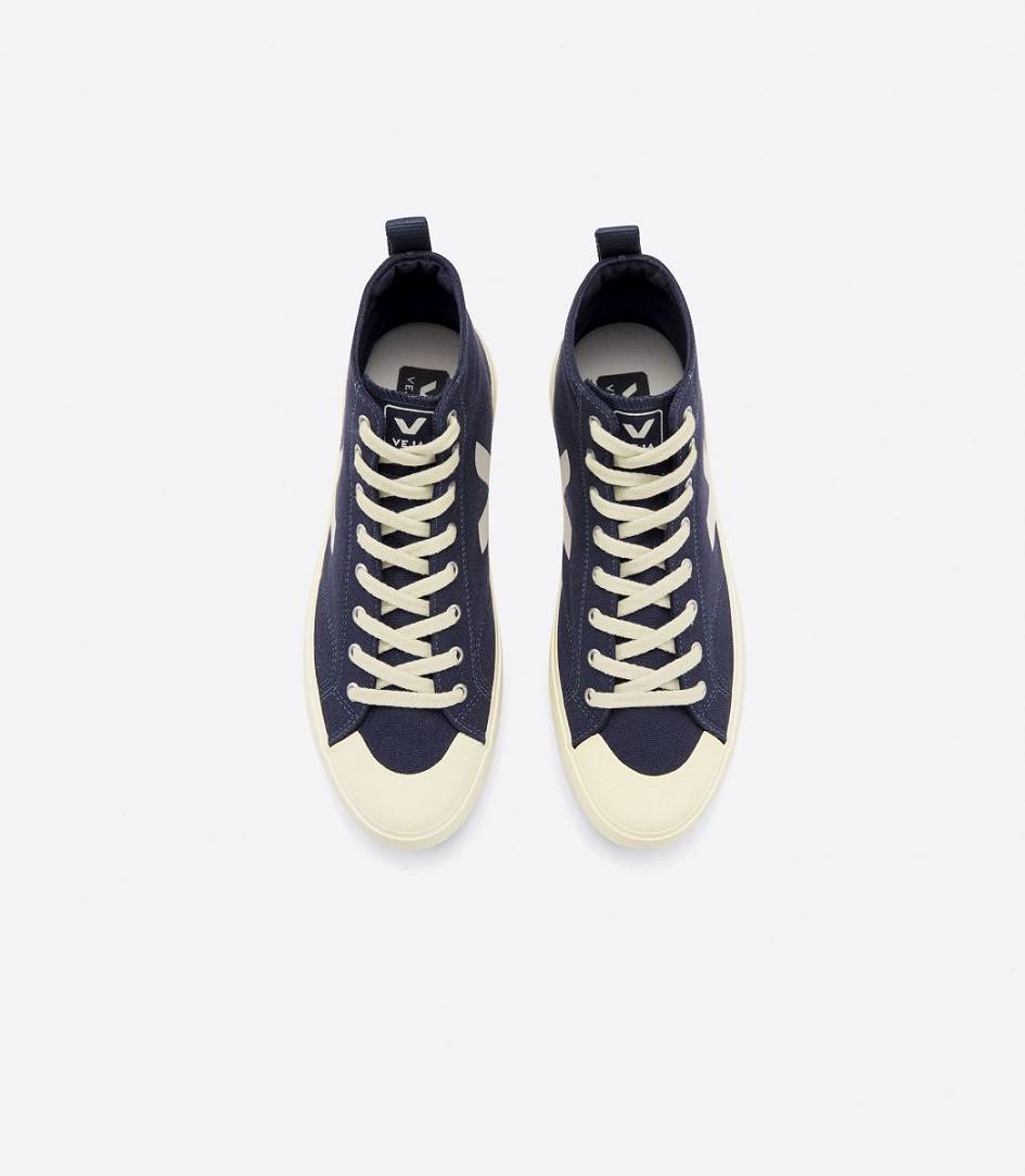 Veja Nova Ht Canvas Men's Trainers Nautico Butter Sole | IGW601742