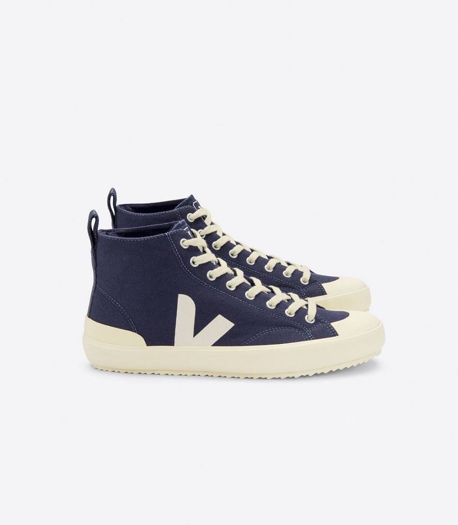 Veja Nova Ht Canvas Women\'s Sneakers Nautico Butter Sole | GXL089563