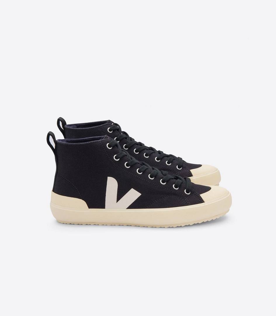 Veja Nova Ht Canvas Women\'s Trainers Black Butter Sole | BXV089246