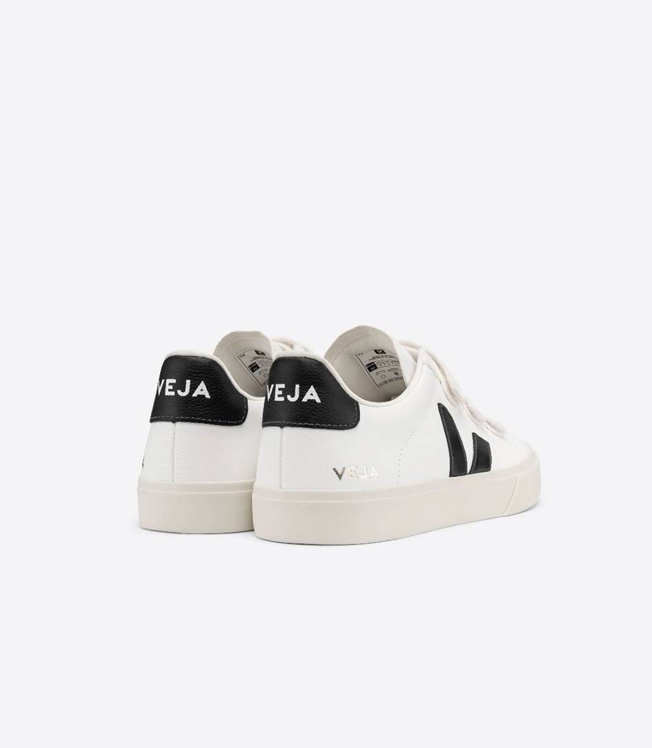 Veja Recife Chromefree Men's Sneakers White Black | FME685721