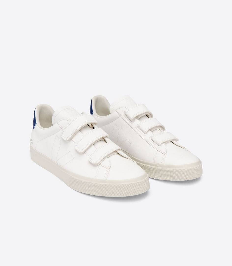 Veja Recife Chromefree Men's Sneakers White Cobalt | KSP760524