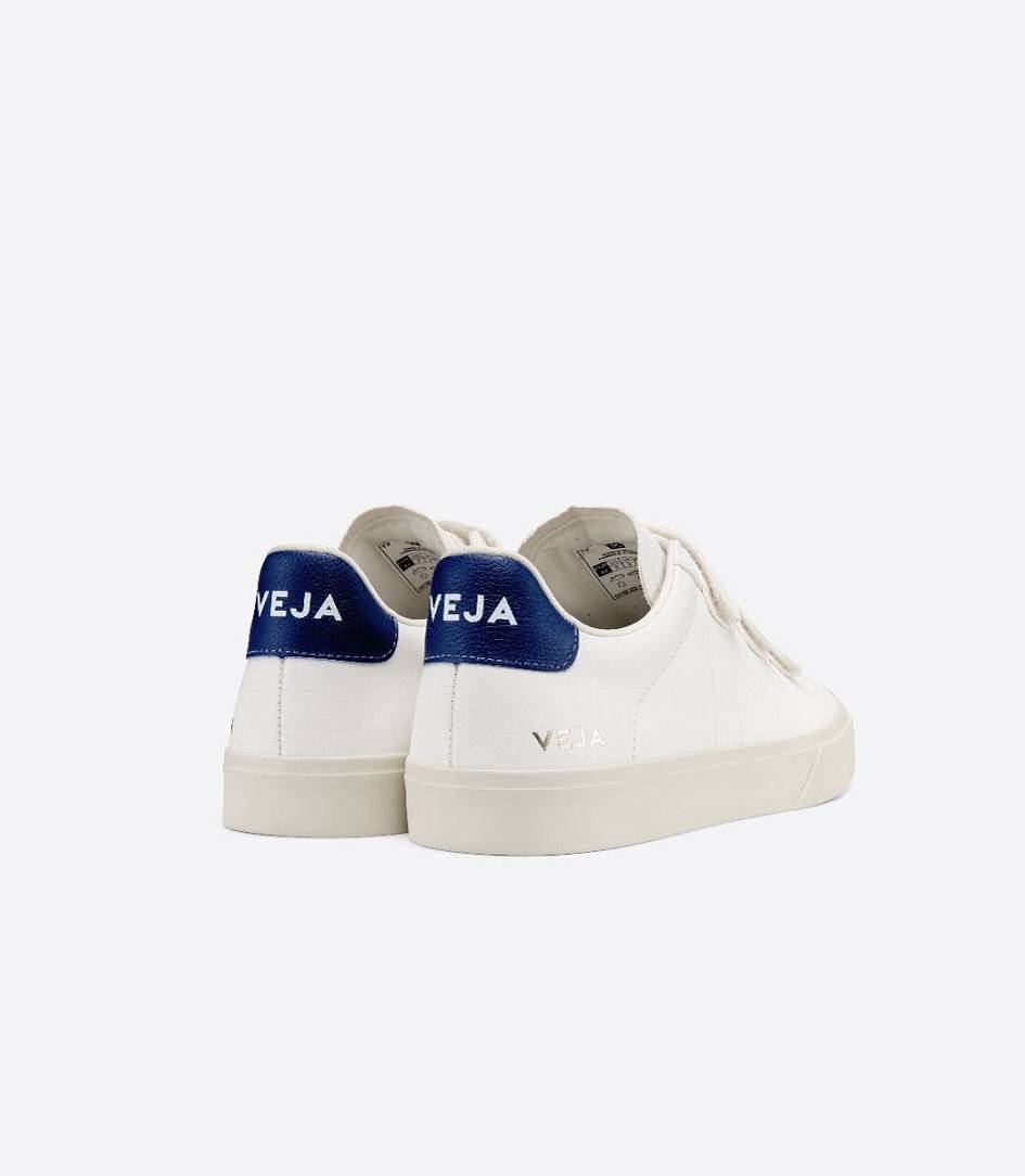 Veja Recife Chromefree Men's Sneakers White Cobalt | KSP760524