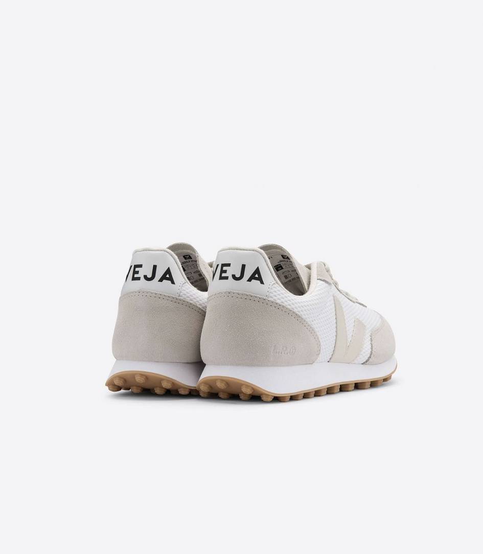 Veja Rio Branco Alveomesh Women's Sneakers White Pierre Natural | BZP792618