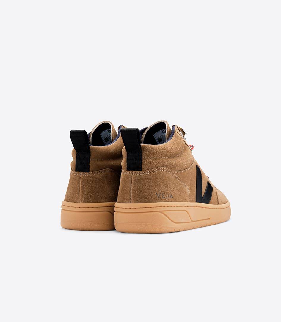 Veja Roraima Suede Men's Sneakers Brown Black Gum Sole | XNU914560