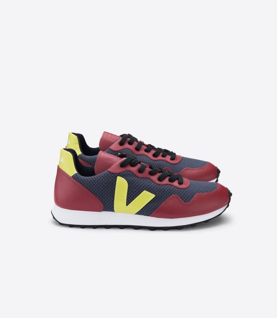 Veja Sdu Hexa Hexamesh Women\'s Trainers Nautico Marsala Jaune | GZP813475