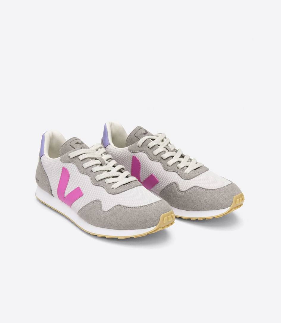 Veja Sdu Rec Alveomesh Women's Sneakers Light-Grey Ultraviolet | YHG231986