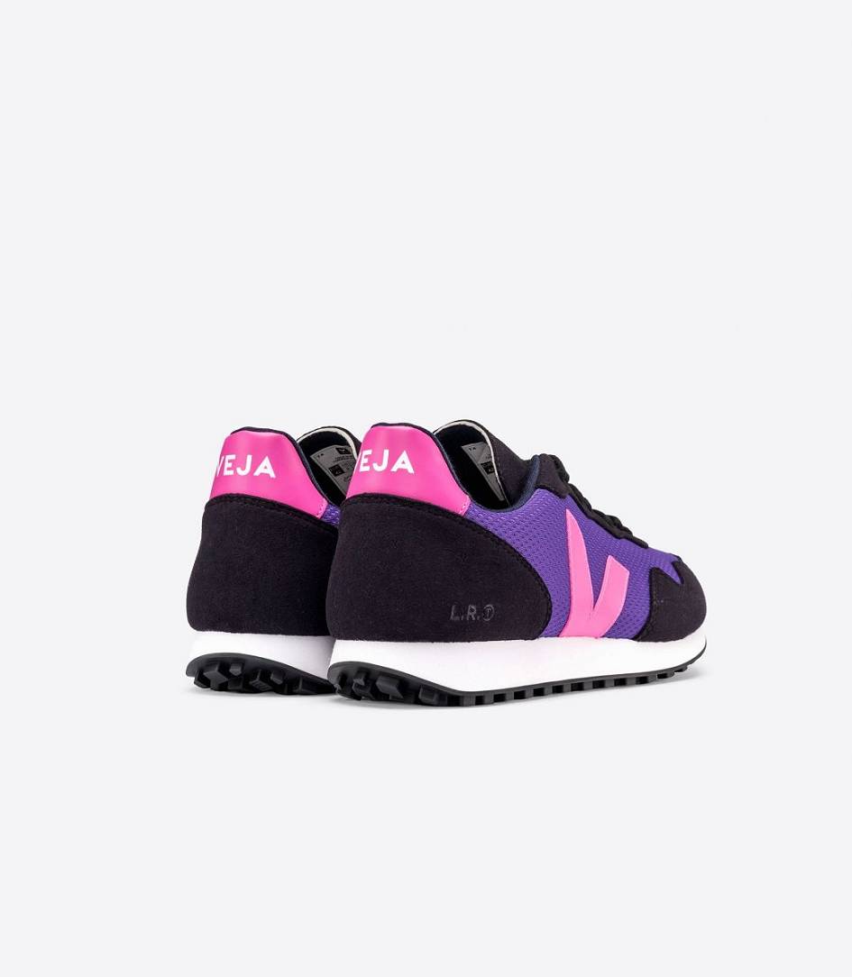 Veja Sdu Rec Alveomesh Women's Trainers Purple Sari Black | GKA573182