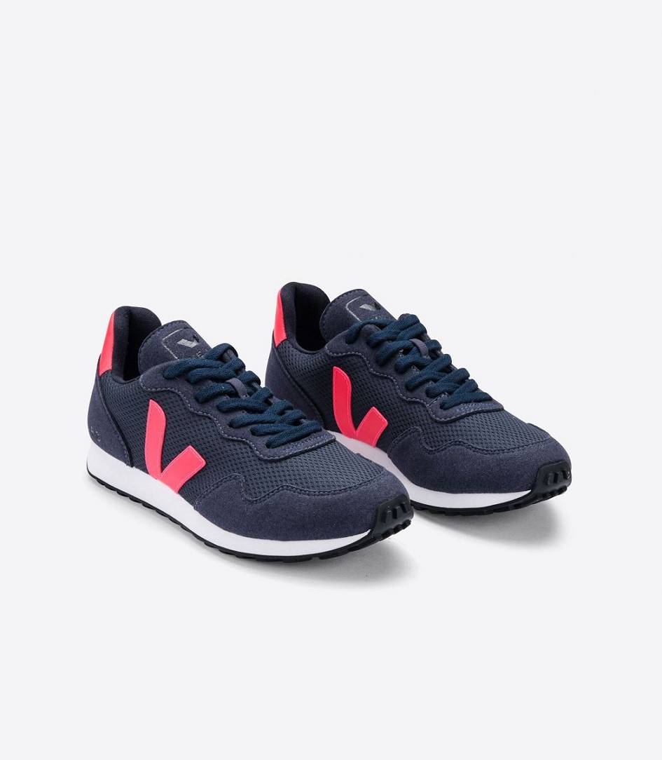 Veja Sdu Rec Alveomesh Women's Trainers Nautico Rose Fluo | NUY241037