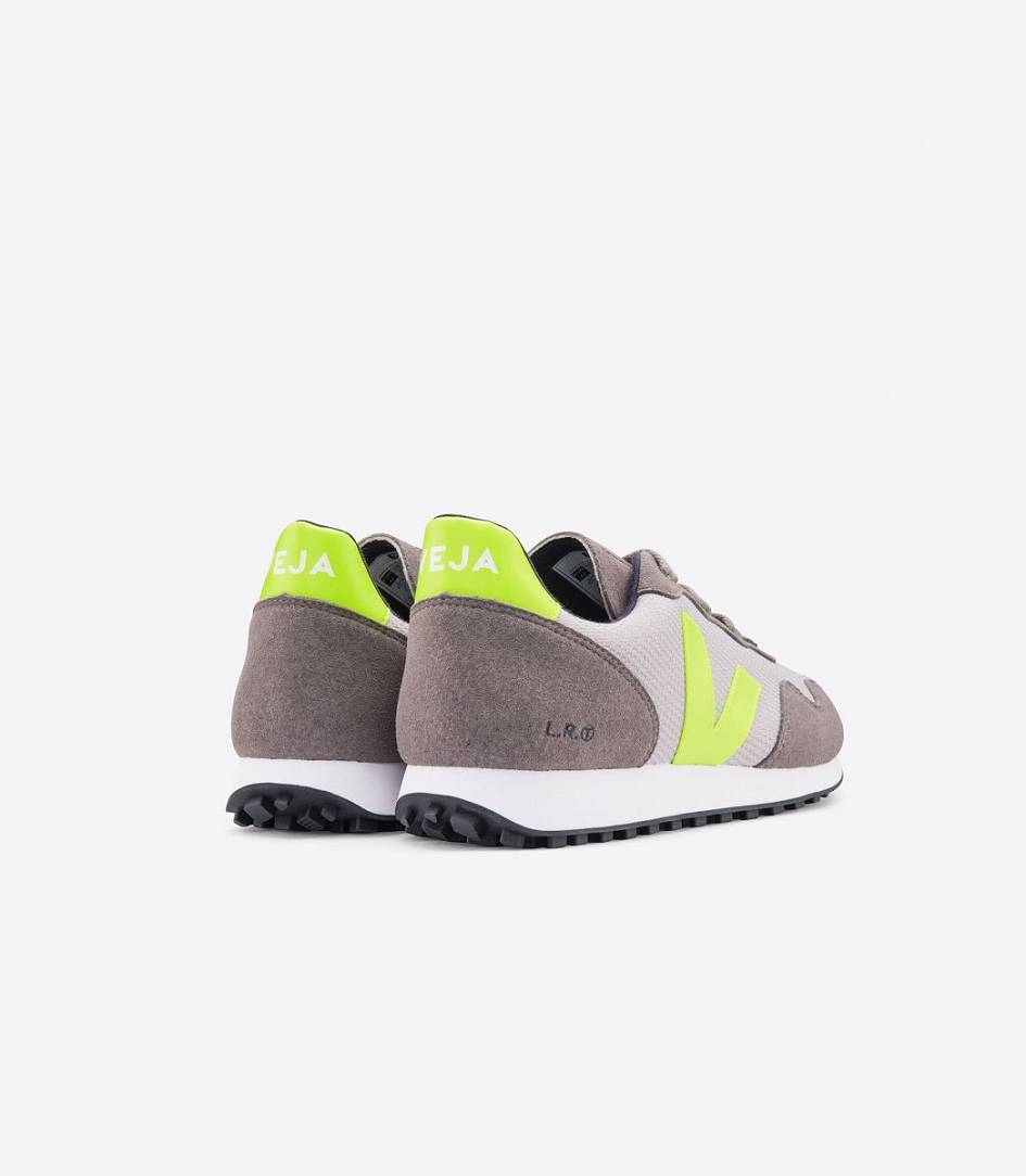 Veja Sdu Rec B-mesh Women's Trainers Silver Jaune Fluo | KAX084973