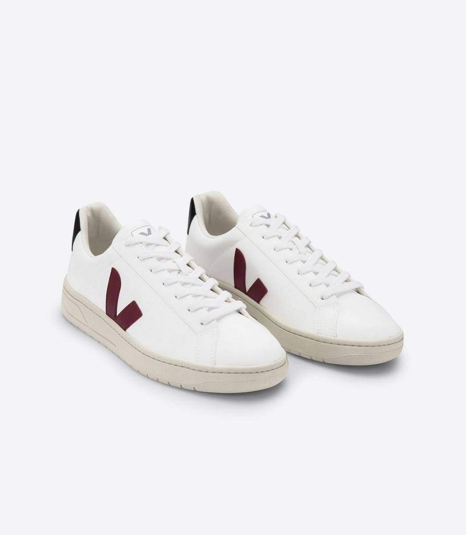 Veja Urca Cwl Men's Sneakers White Marsala Black | IHM137094