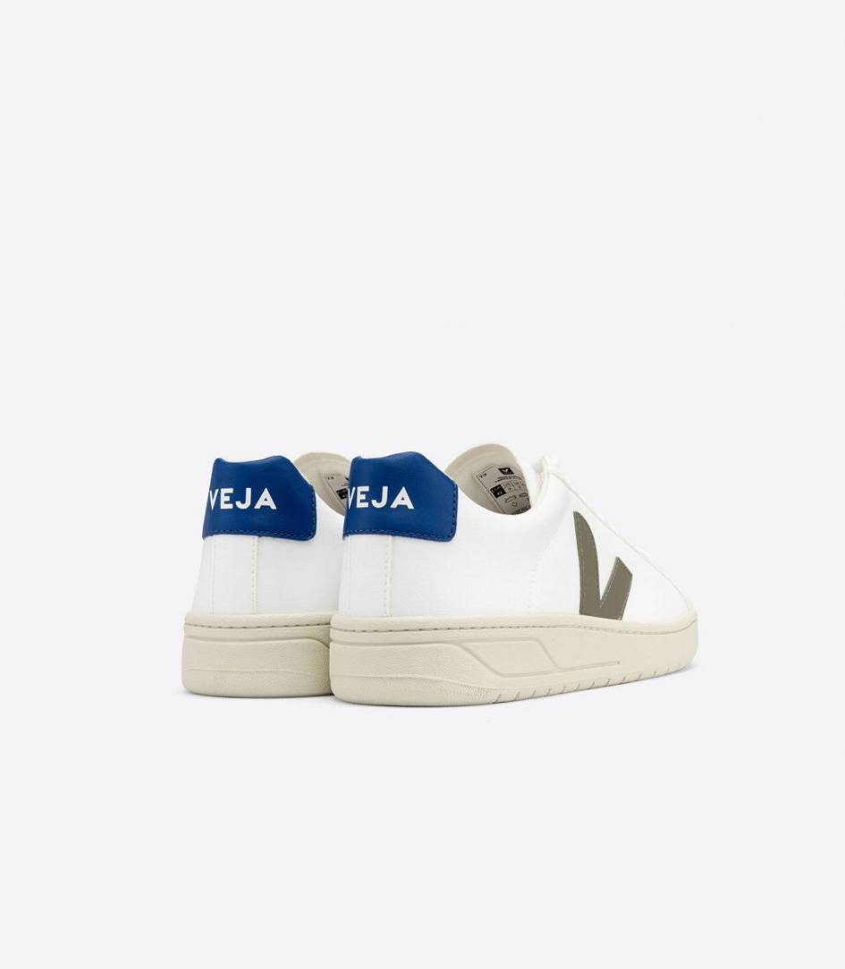 Veja Urca Cwl Men's Trainers White Kaki Indigo | QVD346809