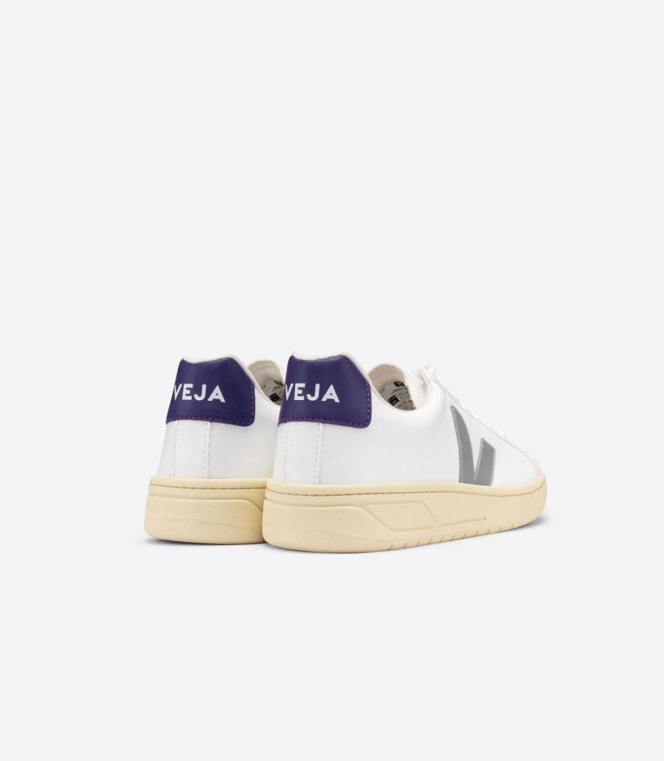 Veja Urca Cwl Men's Trainers White Oxford-Grey Purple | PWD706923