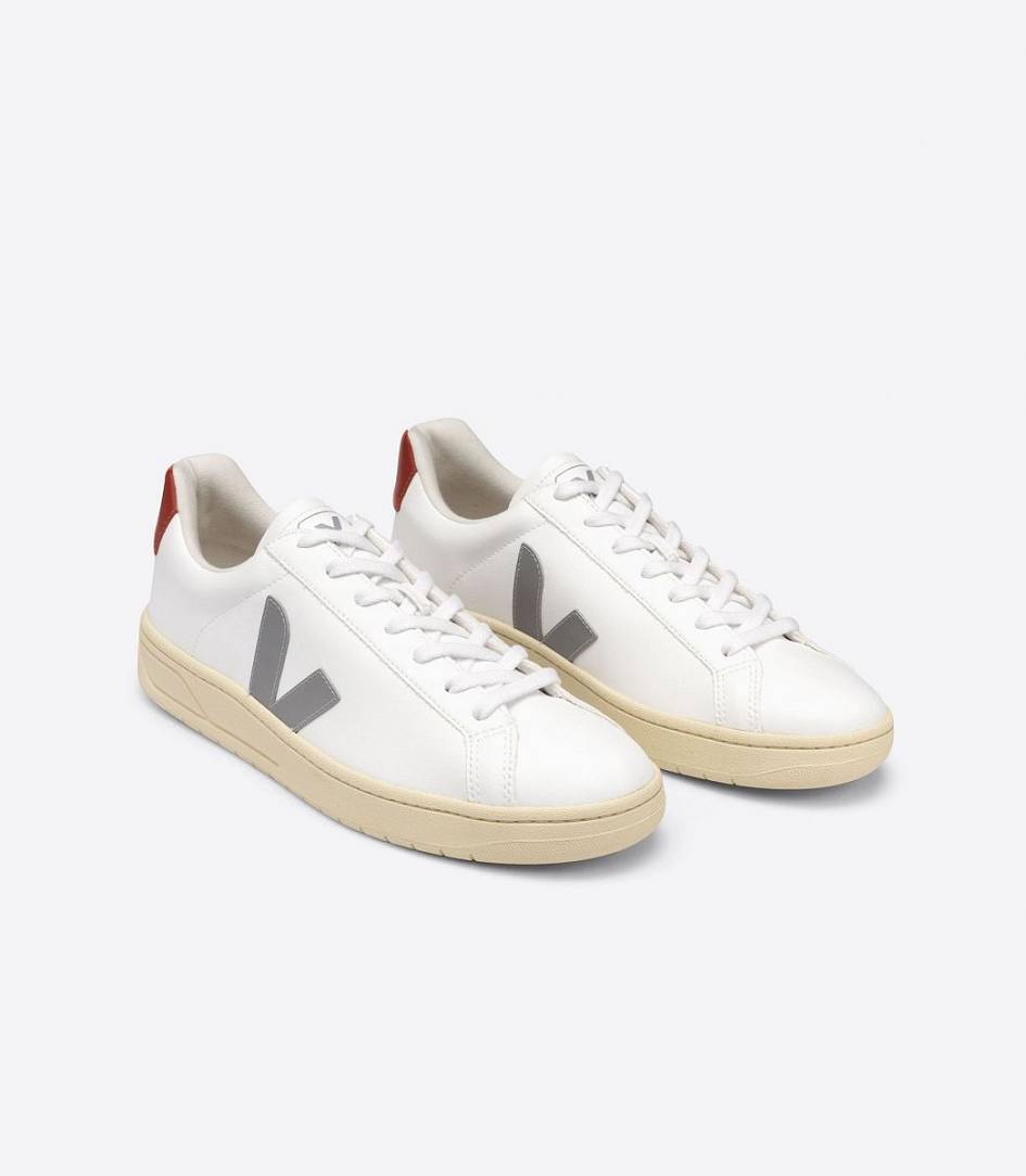 Veja Urca Cwl Men's Trainers White Oxford-Grey Rouille | SIP051342