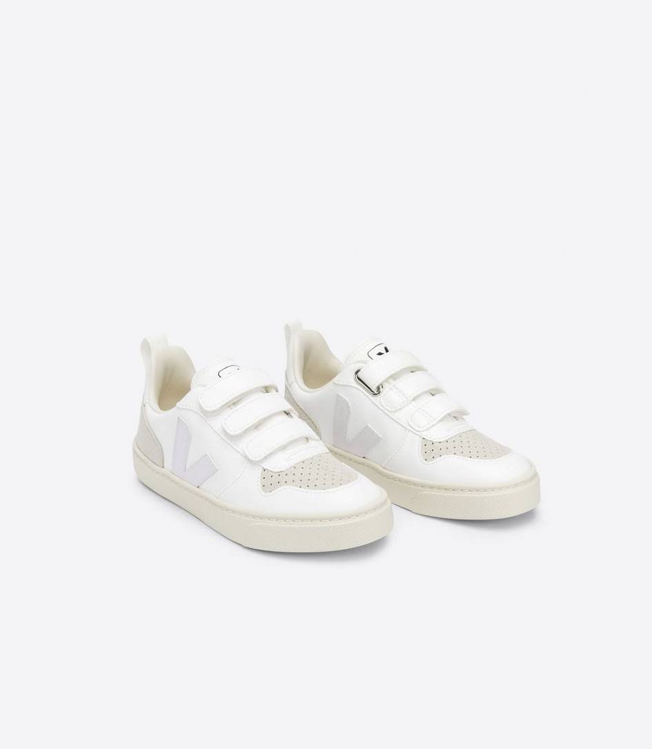 Veja V-10 Cwl Kids' Sneakers White Natural | GLR294586