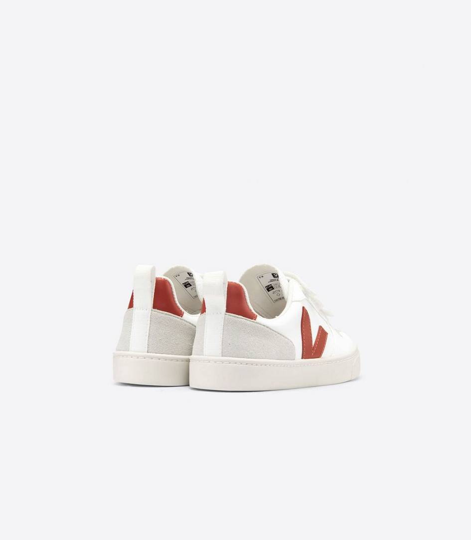 Veja V-10 Cwl Kids' Sneakers White Rouille | QMC657984