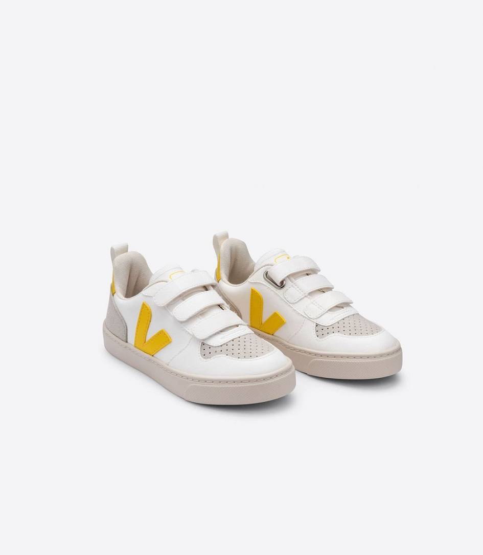 Veja V-10 Cwl Kids' Trainers White Tonic | HQE806135