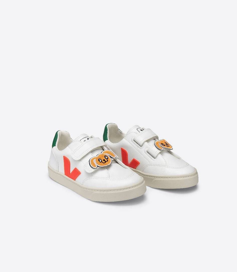 Veja V-12 Cwl Kids' Trainers Mini-Rodini Rabbit | FAE870521