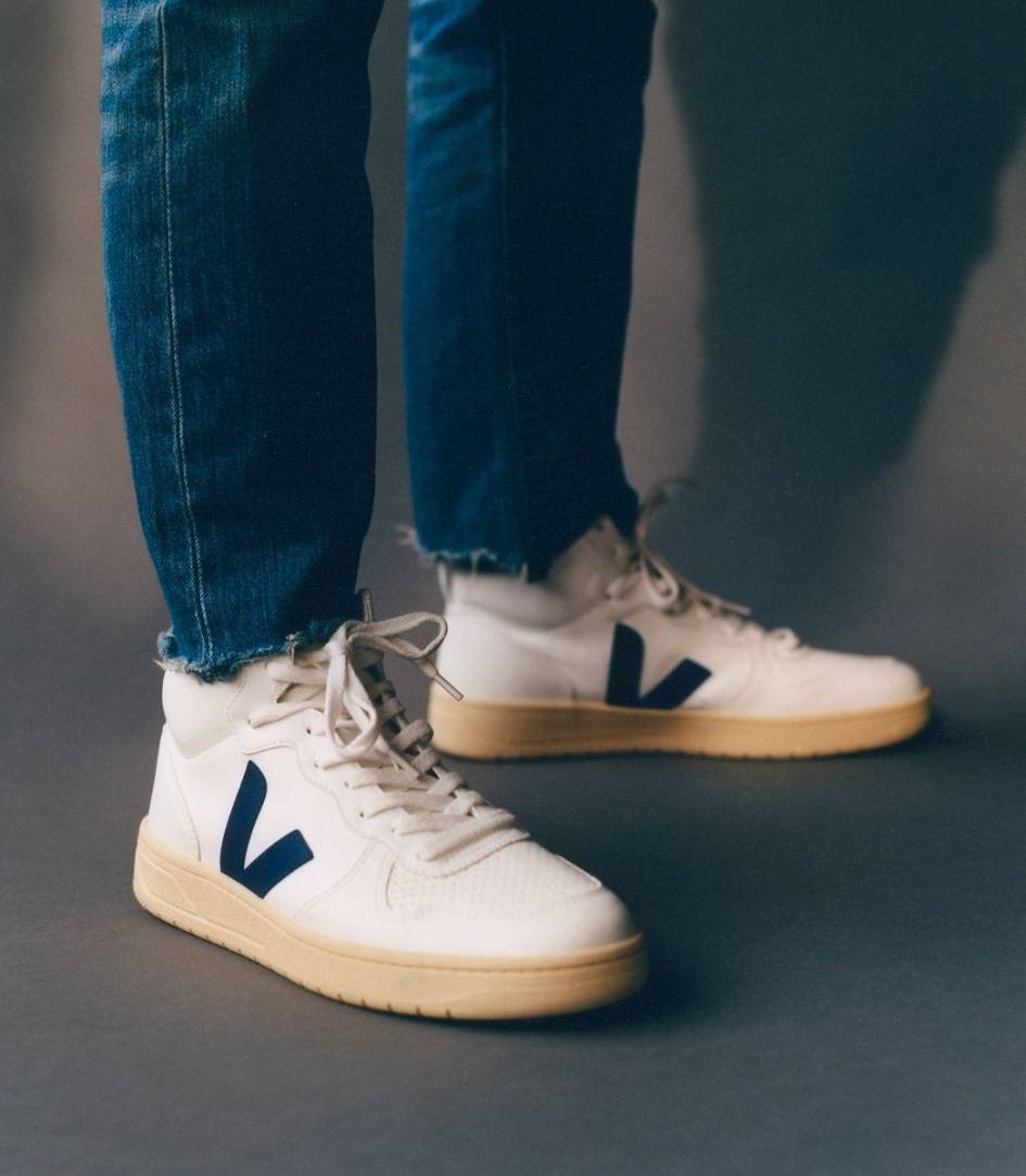 Veja V-15 Cwl Men's Trainers White Cobalt Butter Sole | NAH043271