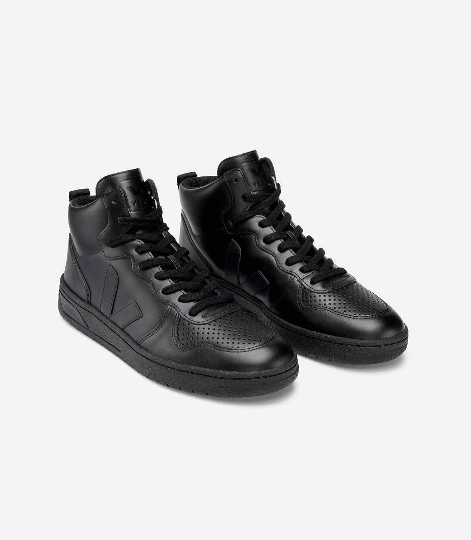 Veja V-15 Cwl Women's Sneakers FULL BLACK | EYW961302