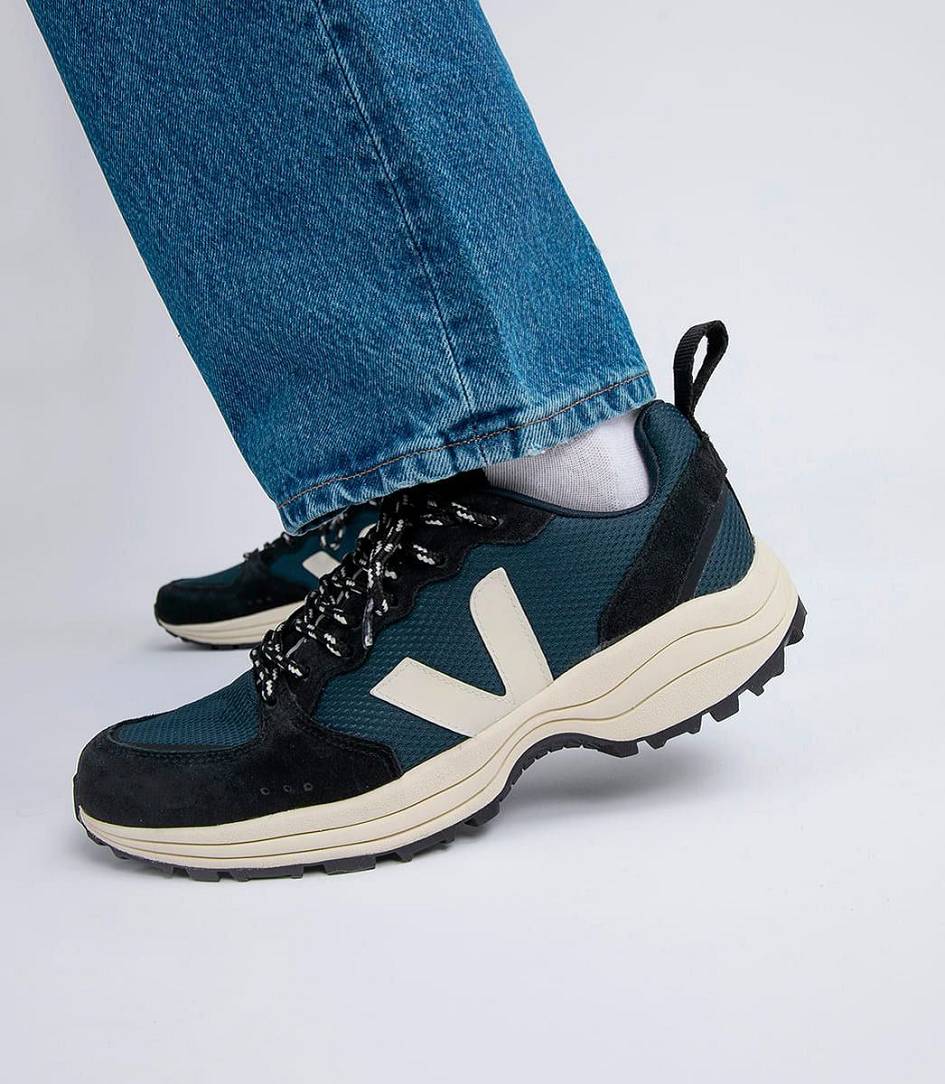 Veja Venturi Alveomesh Women's Trainers Nautico Pierre Black | NBK327896