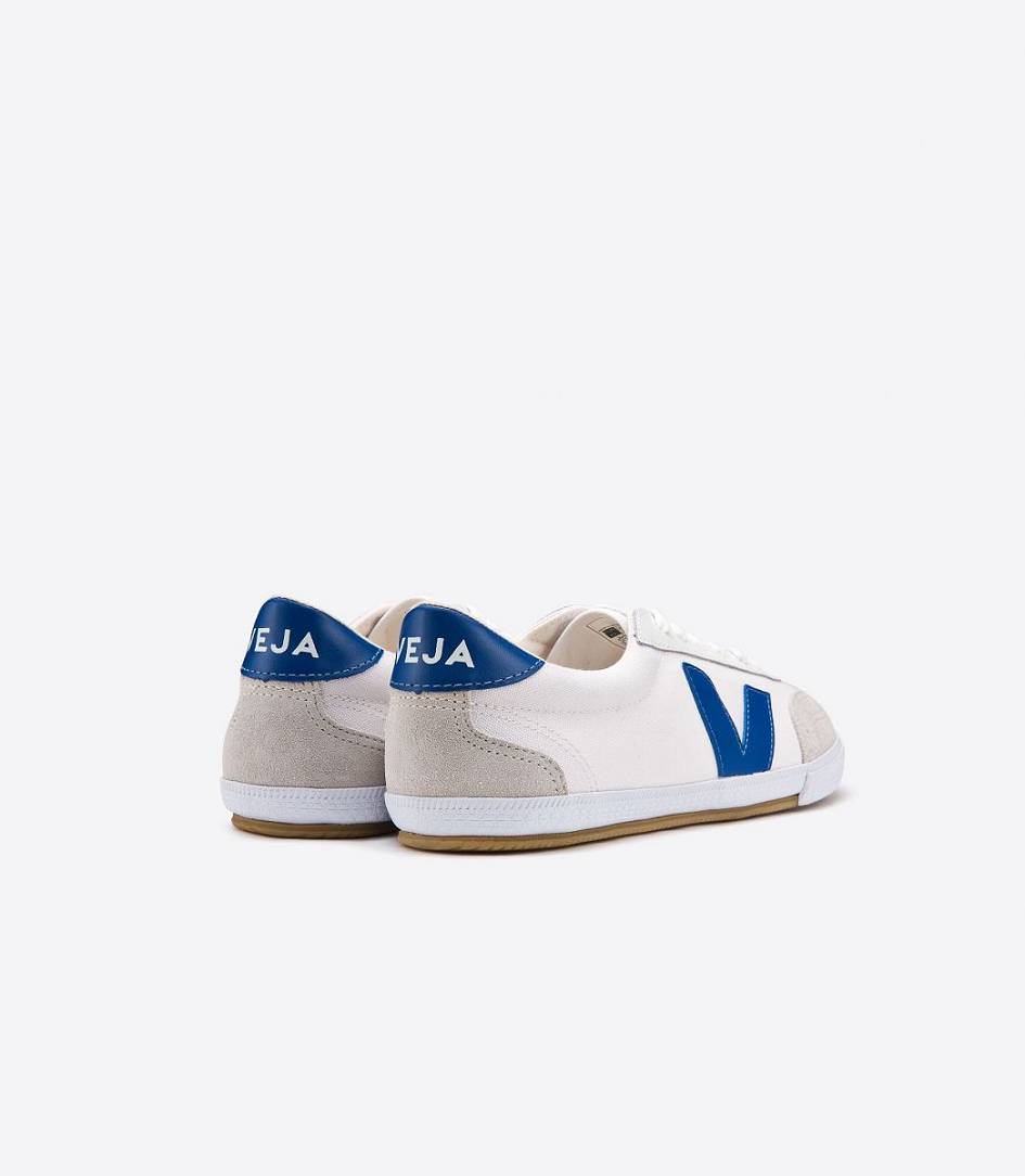 Veja Volley Canvas Women's Sneakers White Indigo | MXI098316