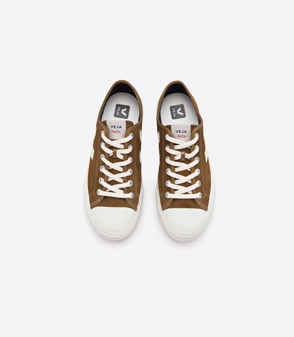 Veja Wata Suede Women's Trainers Brown Pierre | UMF603714