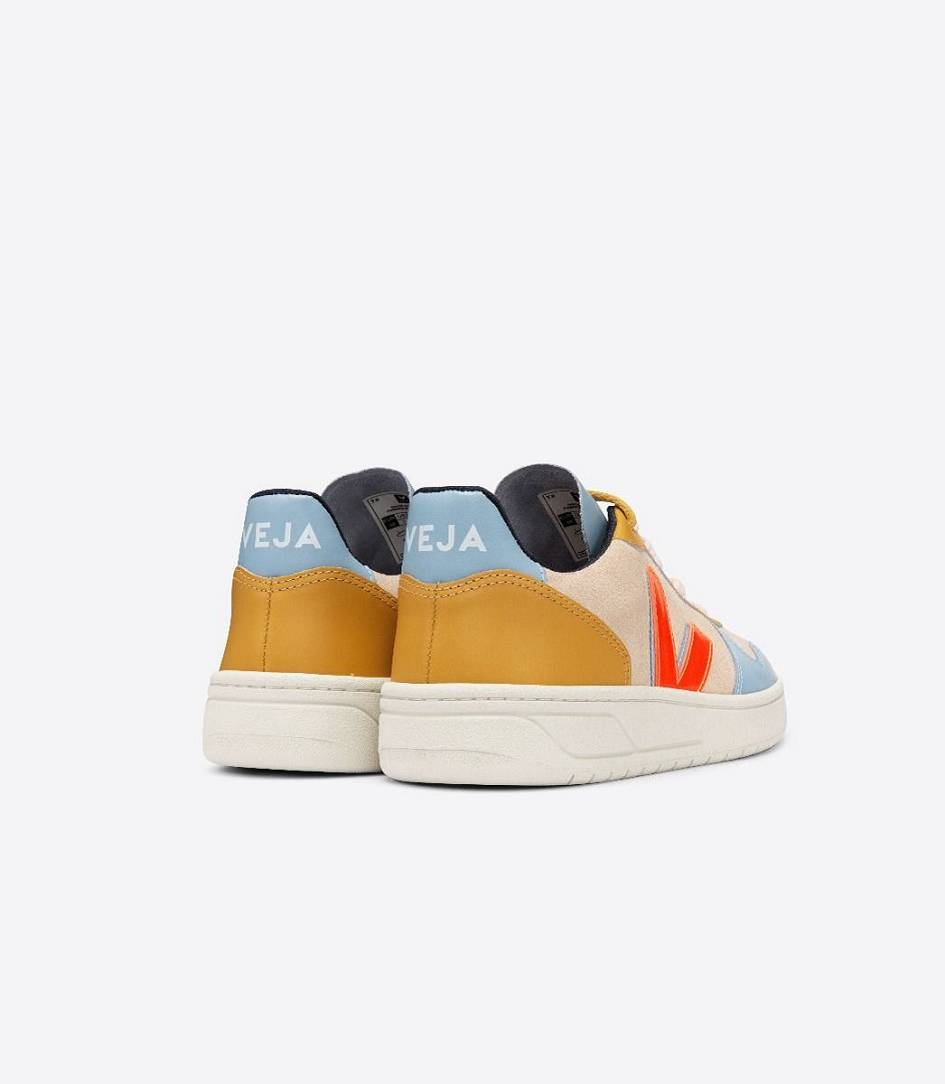 Veja X Make My Lemonade V-10 Suede Women's Trainers Sable | MGD795412